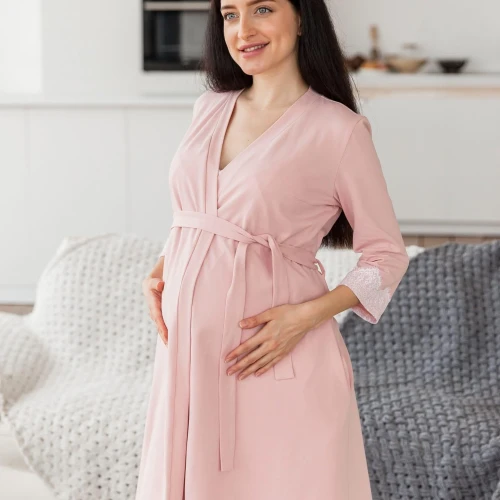 Set pentru maternitate Maya roz
