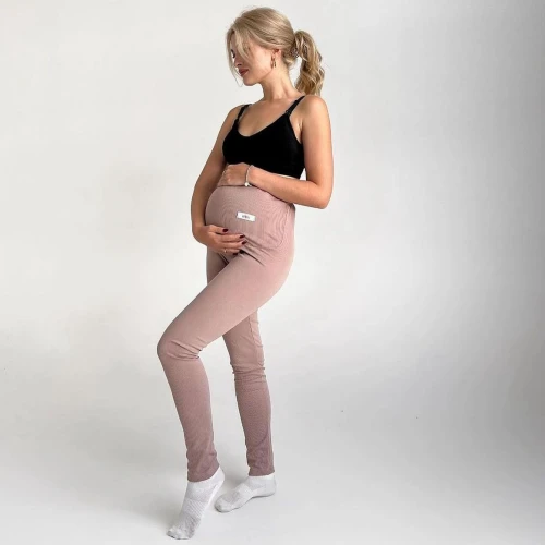 Leggins cu fleece în linii