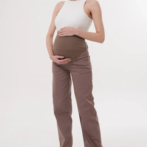 Blugi sarcină 3864 mokko