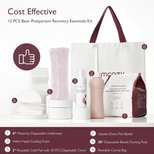 Set pentru recuperarea dupa nastere Momcozy Postpartum Recovery Essentials