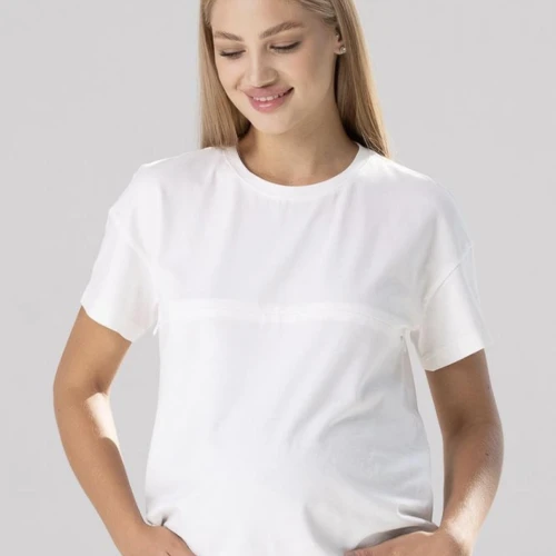 Tricou sarcină și alăptare Goldie milk