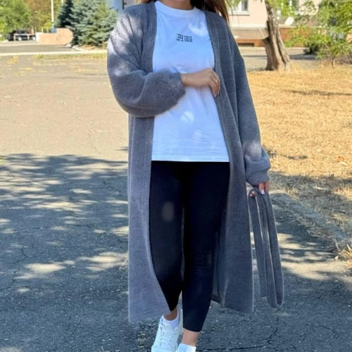 Cardigan cu colan