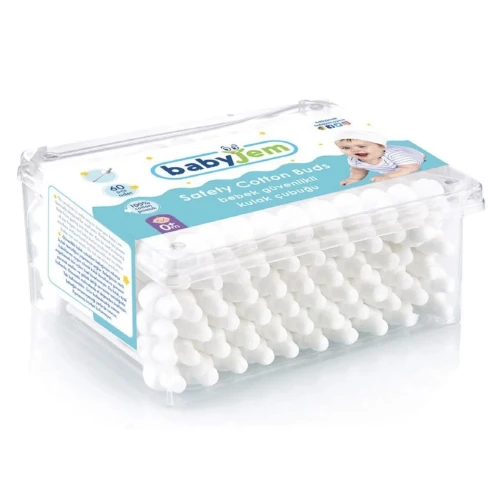 Betisoare pentru urechi BabyJem, 60 buc.