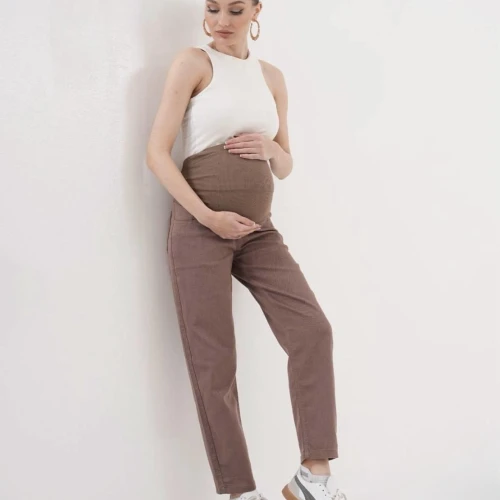 Blugi sarcină 3804 mokko