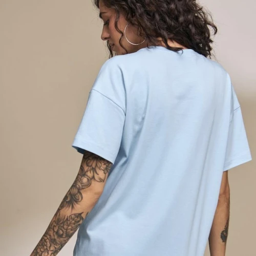 Tricou sarcină și alăptare Muse albastru