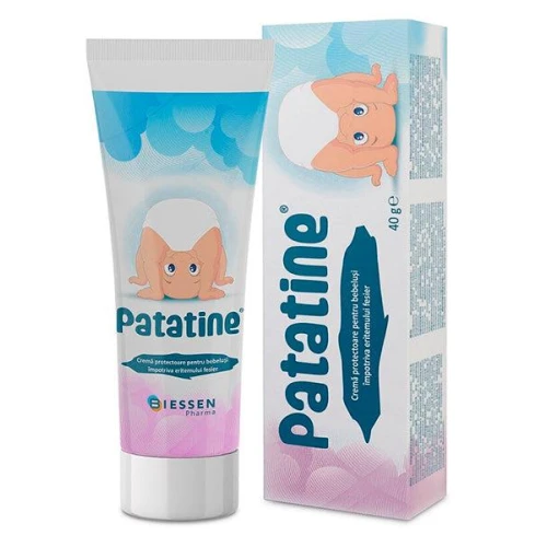 Patatine – cremă protectoare pentru eritemul fesier
