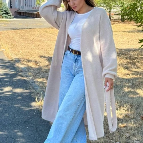 Cardigan cu colan