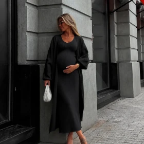 Set cardigan și rochie