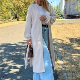 Cardigan cu colan