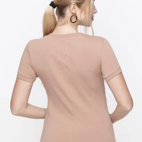 Tricou sarcina si alaptare Margo bej