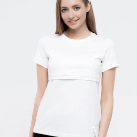 Tricou sarcina si alaptare Margo Ivory