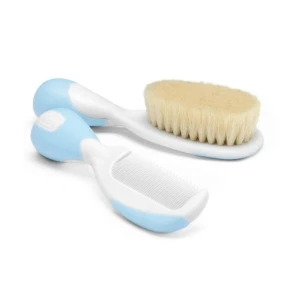 Set perie si pieptene Chicco Albastru