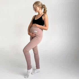 Leggins cu fleece în linii