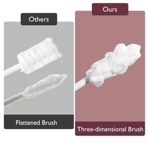 Bețișoare pentru curățarea limbii și gingiilor bebelușului