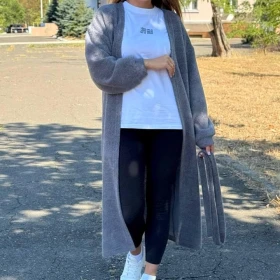 Cardigan cu colan