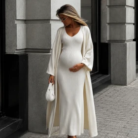 Set cardigan și rochie