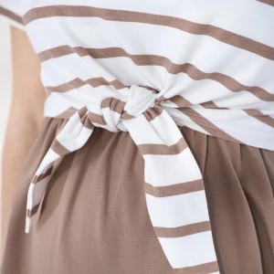 Rochie Becky capucino